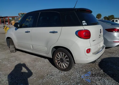 2014 Fiat 500L Easy z USA, uszkodzony, nr VIN ZFBCFABH2EZ001922
